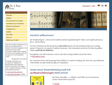 Tablet Screenshot of butz-verlag.de